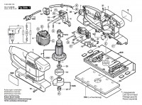 Bosch 0 603 289 703 Pss 23 E Orbital Sander 230 V / Eu Spare Parts